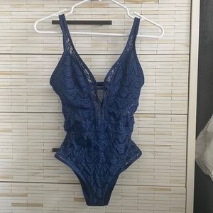 Becca One Piece Lace Swimsuit